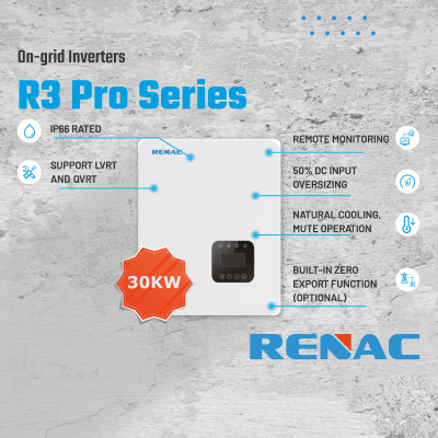 ONDULEUR RENAC 30kW TRIPH - R3