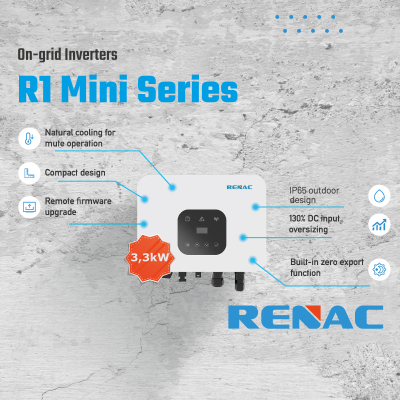 ONDULEUR RENAC 3.3 KW-R1