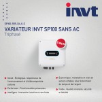 VARIATEUR INVT SP100 SANS AC - 5.5KW TRIPHASÉ
