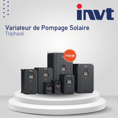 VARIATOR INVT 75 KP TRIPHASÉ
