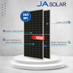 PANNEAU JA SOLAR 385WC Module demi-cellule MBB JAM60S20 370-395/MR