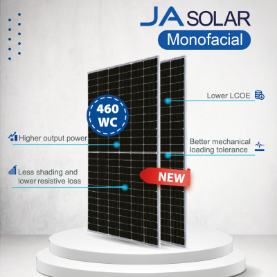 PANNEAU JA SOLAR 460Wc Monofacial JAM72S20 460/MR