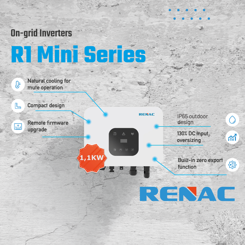 ONDULEUR RENAC 1.1 KW-R1